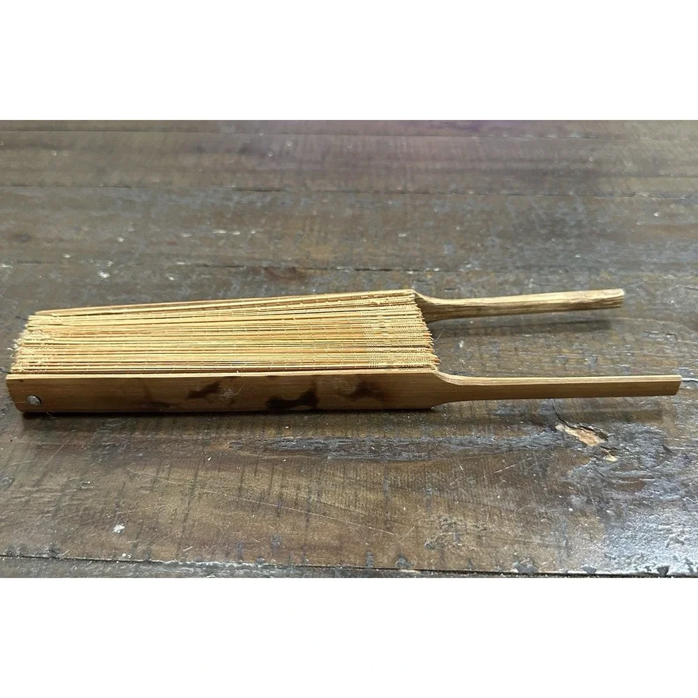 VTG Handmade Bamboo Folding Fan – 11